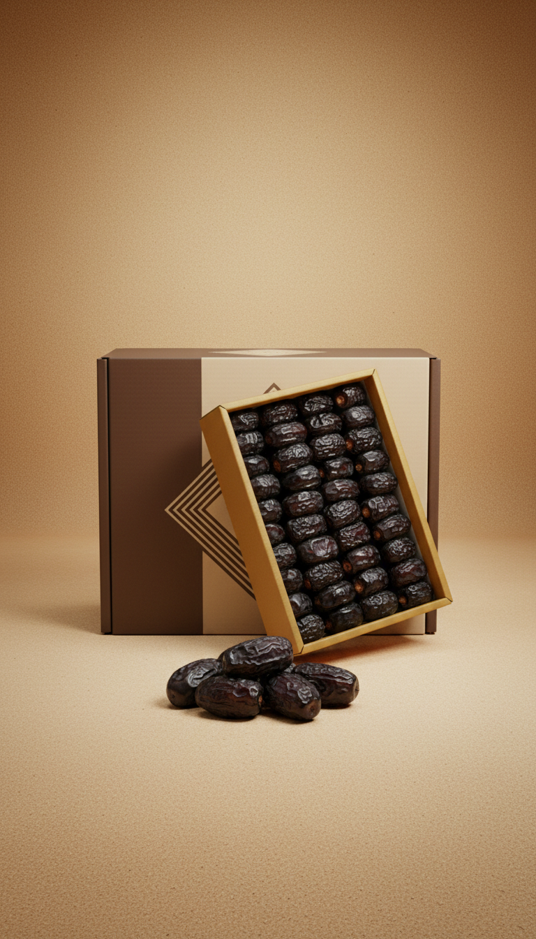 10kg Ajwa dates export-grade carton