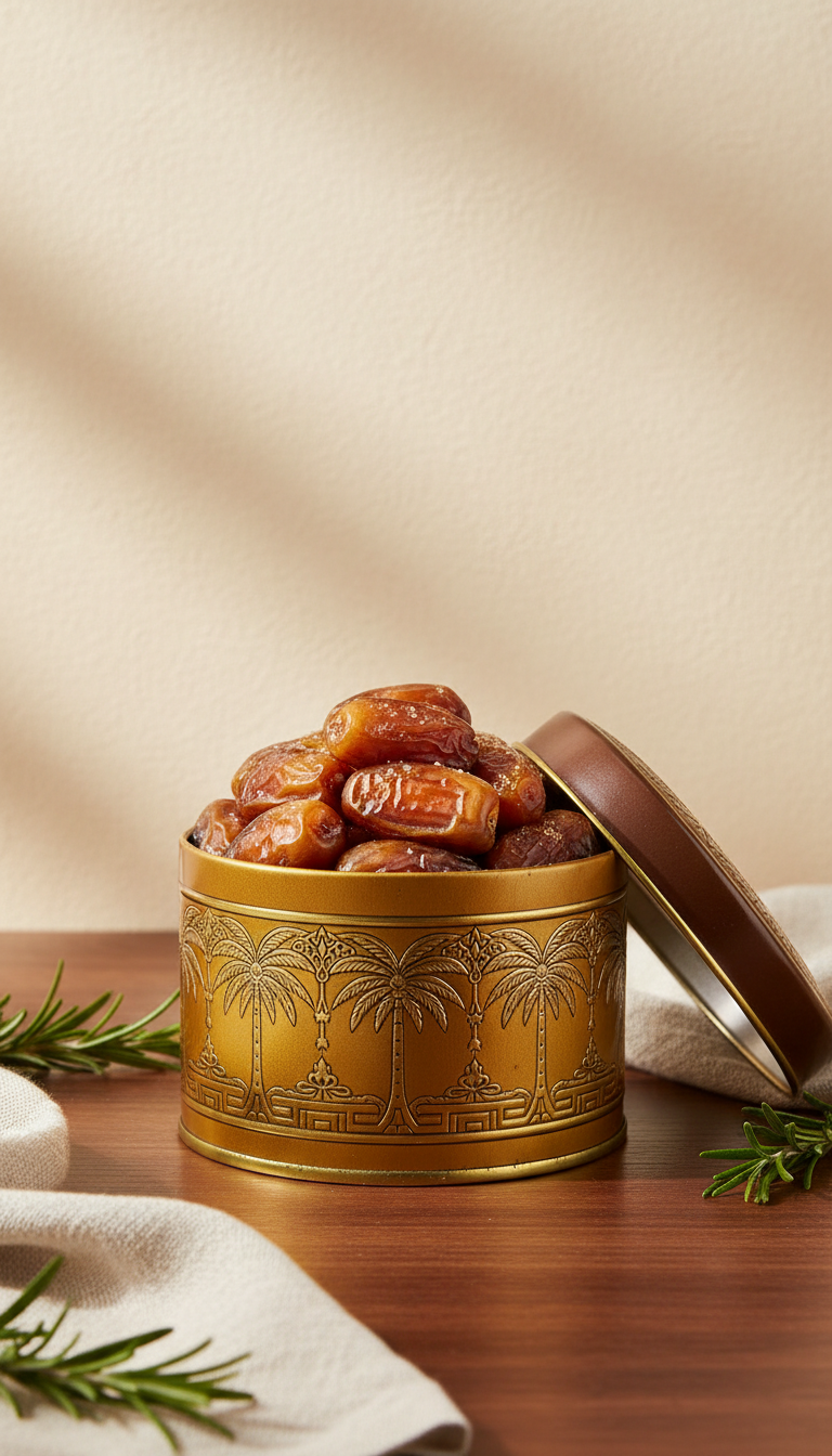 Deluxe Sukkari Dates Gift Tin