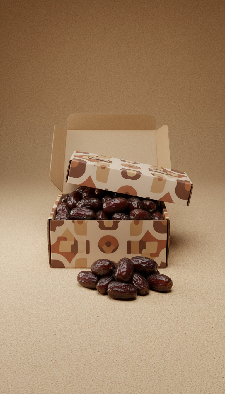 5kg Ajwa dates export-grade carton