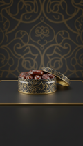 Limited Edition Gold-Embossed Ajwa Tin